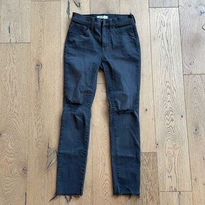Madewell Black denim
